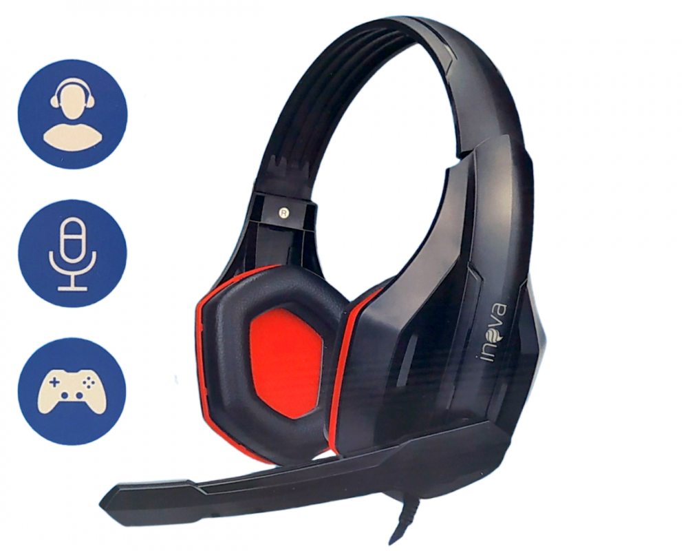 Jonh Variedades DROP Fone Headset Gamer Fio INOVA FON 8730 Meu