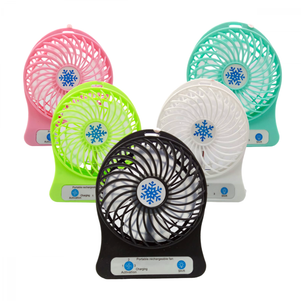 Jonh Variedades DROP 01 Mini Ventilador De Mesa Pessoal Portátil