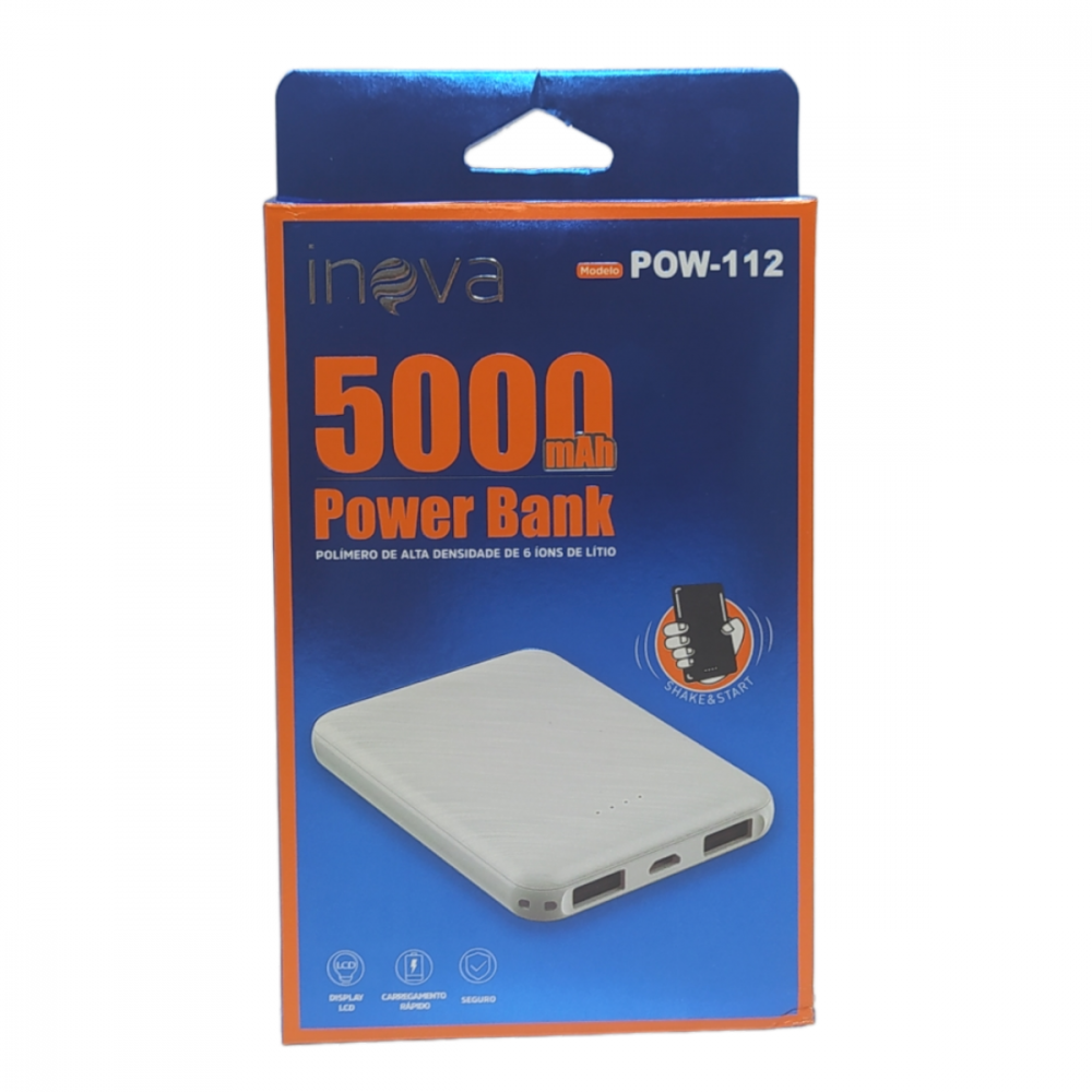 Jonh Variedades DROP Power Bank POW 112 Meu catálogo fácil