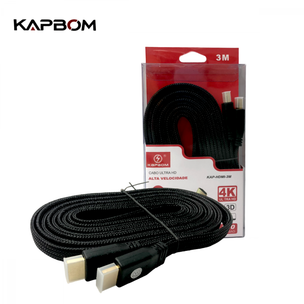 Jonh Variedades Drop Cabo Hdmi Metros K Kapbom Kap Hdmi M