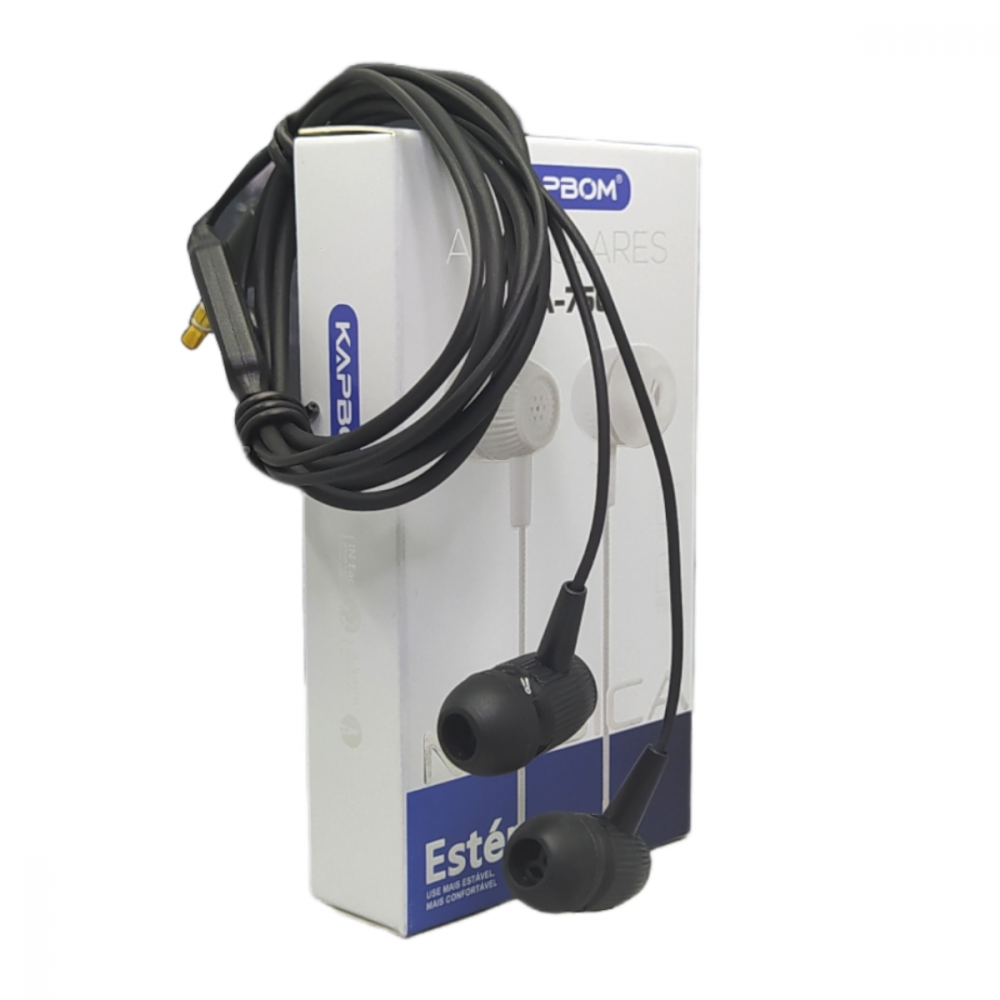 Jonh Variedades DROP Fone kapbom c/mic ka750 Meu catálogo fácil!