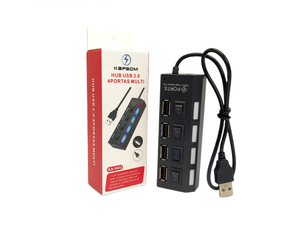 Jonh Variedades DROP Hub 4 portas KAH4U Meu catálogo fácil!