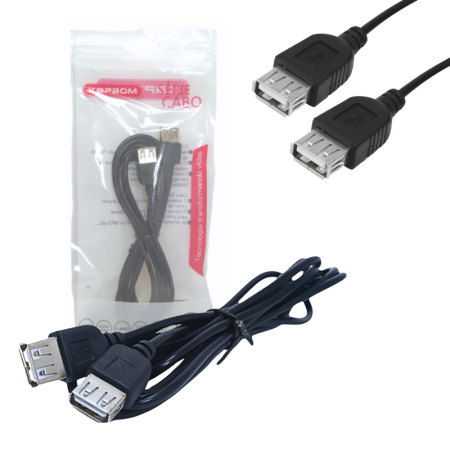 Jonh Variedades DROP - Cabo Extensor USB / USB Tipo Fêmea de 2 metros ...