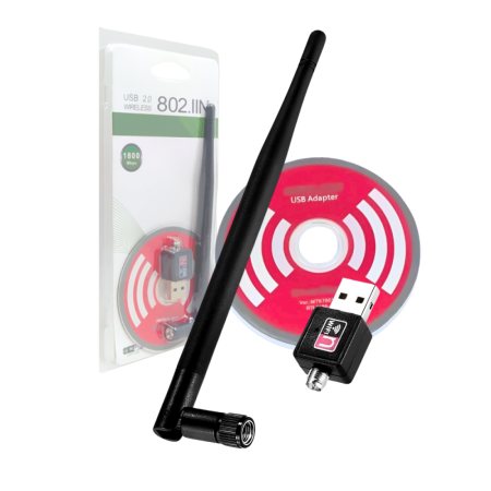 Jonh Variedades DROP - Antena Wifi Adaptador Usb Receptor Wireless para ...