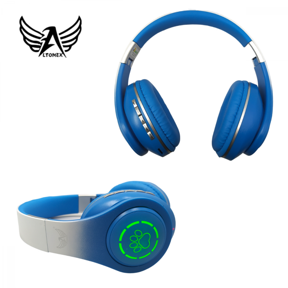Jonh variedades drop fone de ouvido headphone bluetooth sem fio led