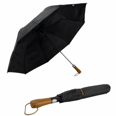 Jonh Variedades Drop Guarda Chuva Sombrinha Refor Ado Preto Altomex